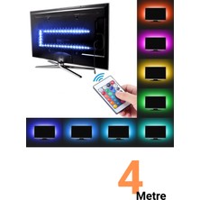 Allians 4 Metre Kumandalı Rgb Şerit Led, Iç Mekan, Animasyonlu, 3 Çipli