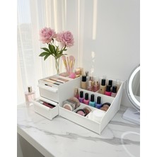 PremiumPort Şık ve Pratik Çekmeceli Makyaj Organizeri, Düzenli Saklama Için Mükemmel