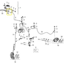 Qj ATR125 Arka Fren Müşürü