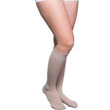 Orlex Diz Altı Varis Çorabı (Burnu Kapalı) (Düşük Basınç Ccl1) (ORX®-V1102) L