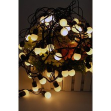 Allians Renkli Top LED Işık Şeridi, Parti ve Düğün Dekorasyonu 5m (28 Adet)