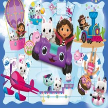 SHC4200 GB 714 Gabbys Dollhouse Puzzle 100 Prç