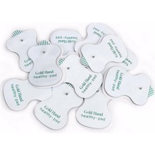 Feyza Design 16 Adet Çıtçıtlı Tens Pedi, Tüm Modellerle Uyumlu Elektrot Pedleri