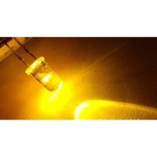 Allians 10 Adet 5mm Kristal Mum LED Sarı Titrek Işıklar, Dekoratif ve Şık Aydınlatma