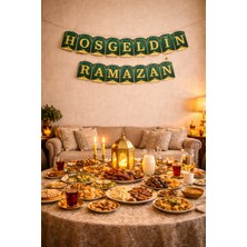Okavango "hoş Geldin Ramazan" Dekorlu Süsü, Ramazan Süsleri, Ramazan Tavan Süsü Ürünleri Ramazan Süsleri, Sahur Iftar
