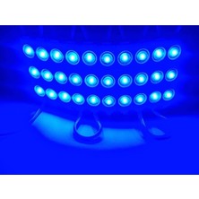 Allians Mavi 3’lü Mercek Modül Led, 1.5W, 12V, Smd 2835, 20 Adet