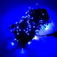 Allians Yılbaşı Noel Işığı 20M Siyah Kablo 200 LED Su Geçirmez 220V Fişli