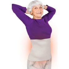 Kifidis Thermocomfort Yün Korse Beyaz - %100 Saf Yün Bel ve Böbrek Isıtıcı 3: 96-114 cm