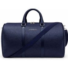 Louisiana Polo El Valizi Spor Seyahat Çantası Lacivert 1507