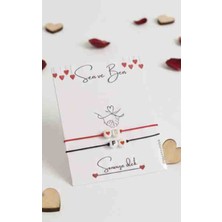 Queens Atölye Sevgililer Günü Özel Çift Bilekliği