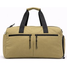 Louisiana Polo Bolsas Unisex Çok Amaçlı Spor ve Seyahat Çantası – Ayakkabı Bölmeli, Omuz Askılı Taba 1113