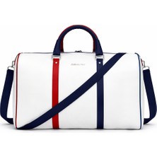 Louisiana Polo El Valizi Spor Seyahat Çantası Beyaz 1507