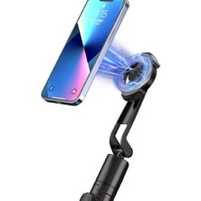 Eco Lounge Bx Aksesuar Magsafe Mıknatıslı ve Klips Tutuculu Bluetooth Tripod T17