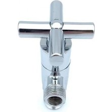 Marsilyan Dayanıklı 4 Kollu Taharet Musluğu Tuvalet Klozet Krom Musluk