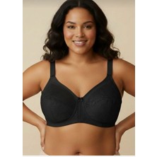 Nariya Kadın Büyük Beden Toparlayıcı Sütyen Battal Rahat Toplayıcı Desteksiz Telsiz Kapsız Anne Sütyeni