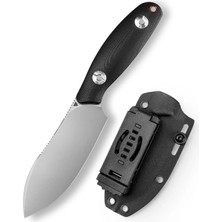 Trivisa Aubergine-Bg | G10 Sap | 14C28N Çelik Taşlanmış Bıçak | JM05-BG-14