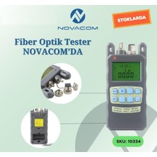 Novacom Fiber Optik Test Cihazı Vfl / NV-154