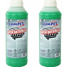 Lumpet Süper Antifriz Yeşil 1.5 Litre 2'li Set