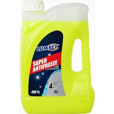 Lumpet Süper Antifriz Sarı 3 Litre -56 Derece