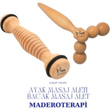 Feyza Design Sağlıklı ve Rahatlatıcı Ayak ve Baldır Masaj Seti, Doğal Rahatlık Sağlar