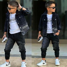 Gültekin Bebe Bronx Erkek Kot Üçlü Takım 3-10 YAŞ-251471050 - Siyah