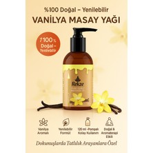 Feyza Design Doğal Vanilyalı Aromaterapi Masaj Yağı 120 Ml, Rahatlatıcı ve Yenilebilir