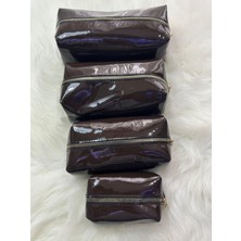 Shiny Date 4 Lü Makyaj Çantası Organizer