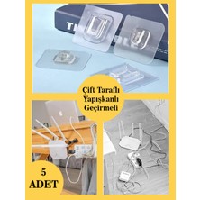 PremiumPort Pratik ve Güçlü Eşya Sabitleme Askısı Geçmeli Klipsli