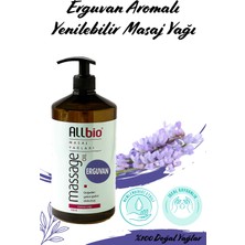 Feyza Design Doğal Erguvan Masaj Yağı, 1 Litre, Rahatlatıcı ve Yumuşatıcı Etki