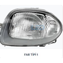 Femex Renault Clio 2 1998-2006 Kısa Far Cosmo Mini