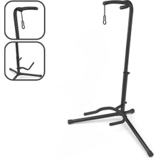 Allians Gitar ve Bağlama Için Şık ve Dayanıklı Tekli Enstrüman Sehpası