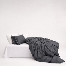 Senfoni Luxe Shadow Rhythm %100 Mat Pamuk Saten Çift Kişilik Nevresim Takımı