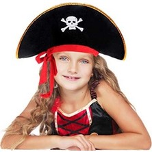 Esranın Dünyası Kaptan Jack Kadife Çocuk Boy Korsan Şapkası RSET34-ESRDNS