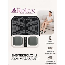 Feyza Design Isıtmalı Ayak Masaj Aleti, Çok Fonksiyonlu, Dijital Ekranlı, Rahatlatıcı