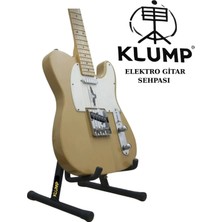 Allians Konforlu Elektro Gitar Sehpası ve Standı, 2017 Patentli, Güvenli ve Dayanıklı