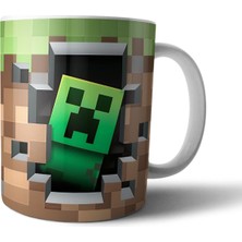 Pixxa Minecraft Creeper Kupa Bardak