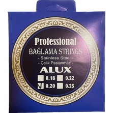 Allians Uzun Sap Bağlama Teli 0.20, Güçlü ve Dayanıklı Çalgı Aksesuarı