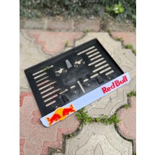 Pi Dekorasyon Redbull Motorsiklet Plakalık Beyaz 3D Model