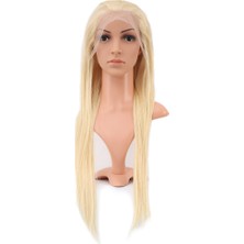 Esranın Dünyası Gerçek Front Lace Düz Platin Tül Peruk - 65-70CM RSPM34-ESRDNS