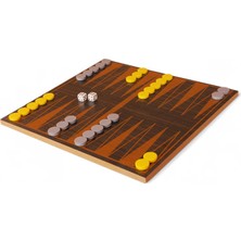 Neo Oyna Sorgula Keşfet Pratik Tavla Seti - Tavla Matematiğini Ogrenin  - Ahşap Akıl Oyunu - Çocuklar Için Olasılık ve Mantık Geliştirici Zeka Oyunu - Problem Çözümlü Kitapçık