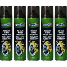 Lumpet Balata Spreyi 5'li Avantaj Paketi - Aseton ve Silikon Içermez (360° Sıkar)