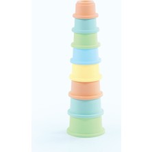 Dolu Oyuncak 5203 Oyuncak Kule Yuvarlak Kaplar