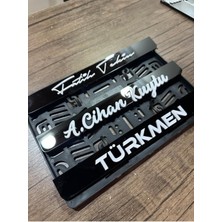 Pi Dekorasyon Kişiye Özel Motor Plakalık Kabartmalı Pleksi Lüx