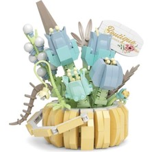 Urfakent P1092 Çiçek Buketi 529 Parça Block Oyuncak