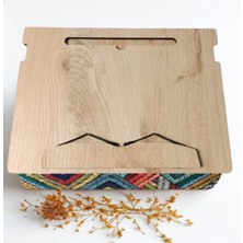 Allians Çok Fonksiyonlu Ağaç Minderli Kitap Okuma Destekçisi