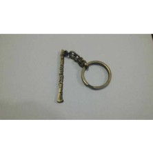 Allians Metal Anahtarlık Klarnet Şekli, Şık ve Dayanıklı Takı Aksesuarı