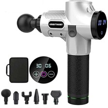 Feyza Design 30 Hızlı Gümüş Masaj Tabancası Sporcu Aleti