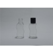 PremiumPort 25 Adet 30ML Plastik Seyahat Şişesi, Şampuan ve Krem Için Ideal Set