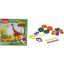 Sunman S01004734 Oyun Hamur Set Kçk Dino 14 Prç -Sun
