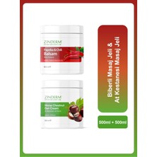 Feyza Design Biberli ve At Kestanesi Balsam Masaj Jeli Kremi 500 Ml, Rahatlatıcı ve Doğal